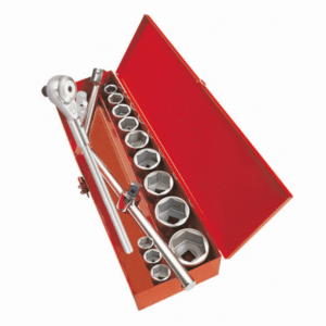 Coffret 17 douilles et accessoires 3/4"