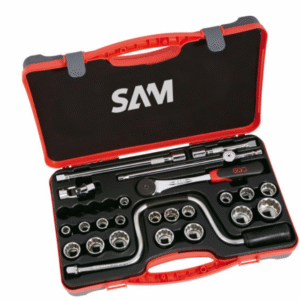 Coffret 1/2" de 24 outils en pouces